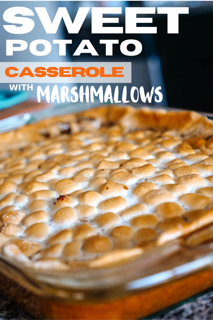 Sweet Potato Casserole With Marshmallows and Pecans Recipe